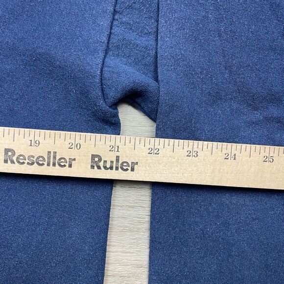 Vintage Hoodie Mens Medium Blue Disneyland Resort 90s Disney Graphic - Picture 7 of 9